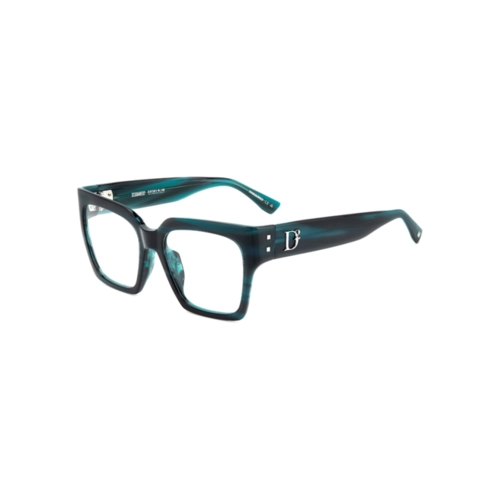 Óculos de Grau Dsquared2 D2 0151/G ZI9 5419 Acetato Verde Mesclado