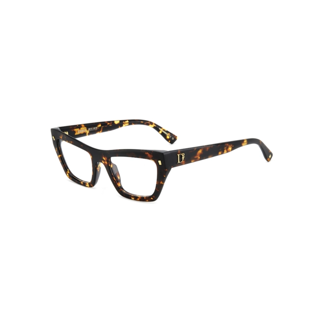 Óculos de Grau Dsquared2 D2 0153 086 5220 Acetato Marrom Mesclado 1