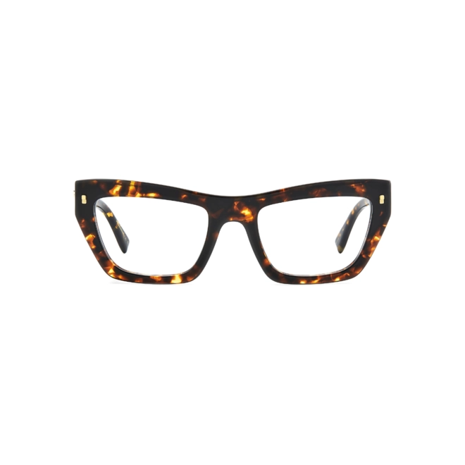 Óculos de Grau Dsquared2 D2 0153 086 5220 Acetato Marrom Mesclado 2