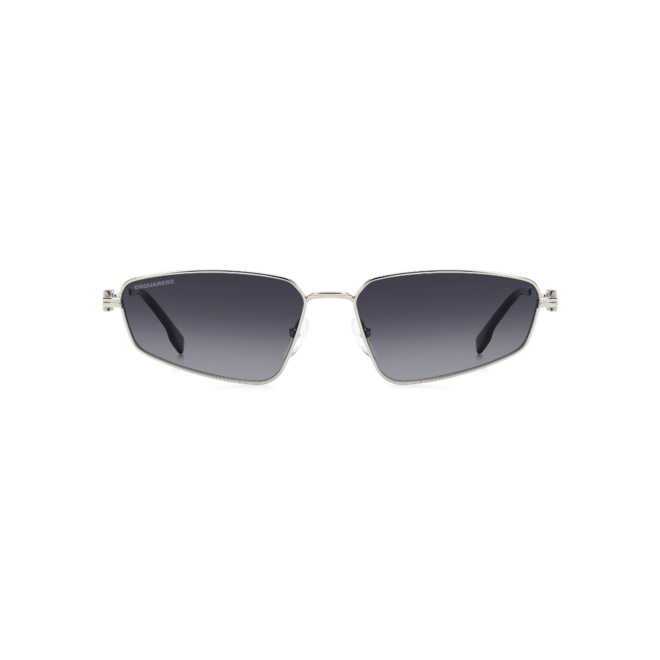 Óculos de Sol Dsquared2 ICON 0015/S 010 609O Metal Prateado com lentes na cor Cinza Degradê 2