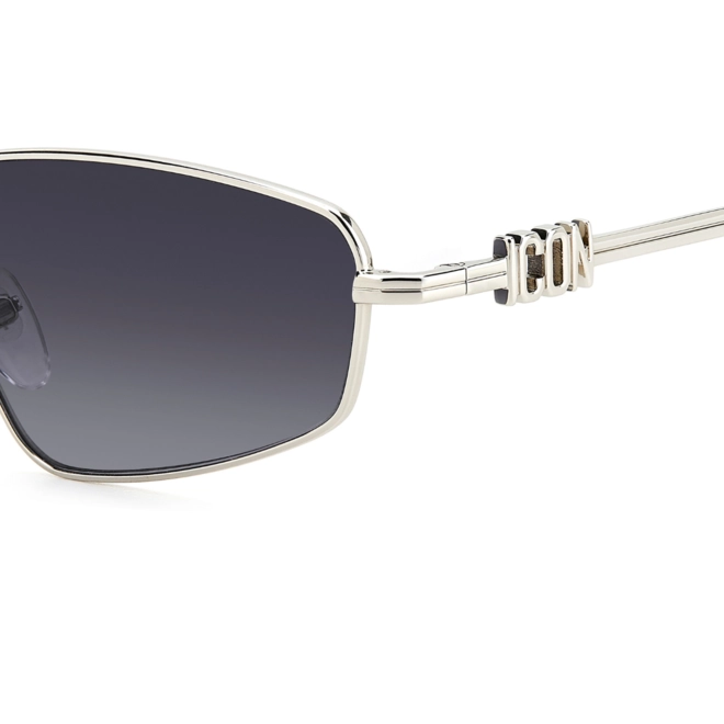 Óculos de Sol Dsquared2 ICON 0015/S 010 609O Metal Prateado com lentes na cor Cinza Degradê 4