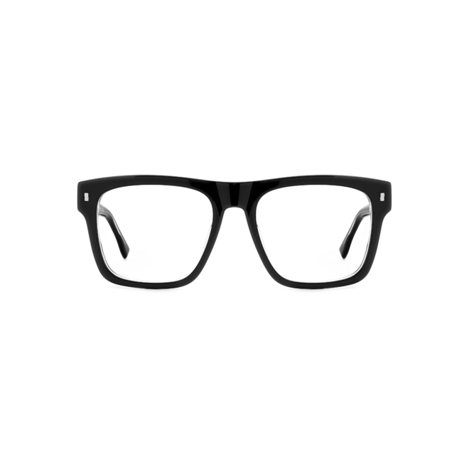 Óculos de Grau Dsquared2 ICON 0018 7C55418 Acetato Preto 2