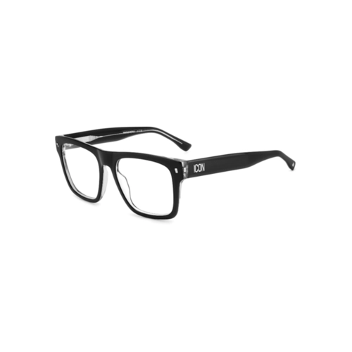 Óculos de Grau Dsquared2 ICON 0018 7C55418 Acetato Preto