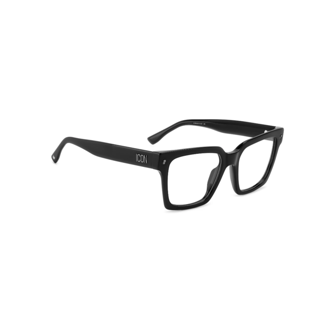 Óculos de Grau Dsquared2 ICON 0019 807 5218 Acetato Preto 3
