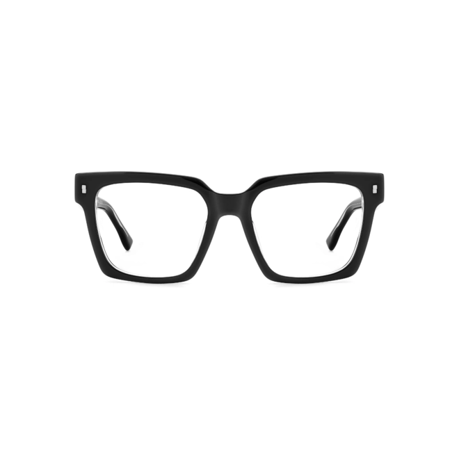 Óculos de Grau Dsquared2 ICON 0019 7C5 5218 Acetato Preto 2