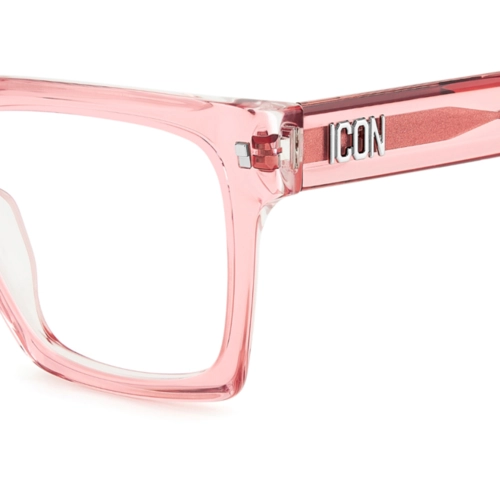 Óculos de Grau Dsquared2 ICON 0019 8XO 5218 Acetato Rosa