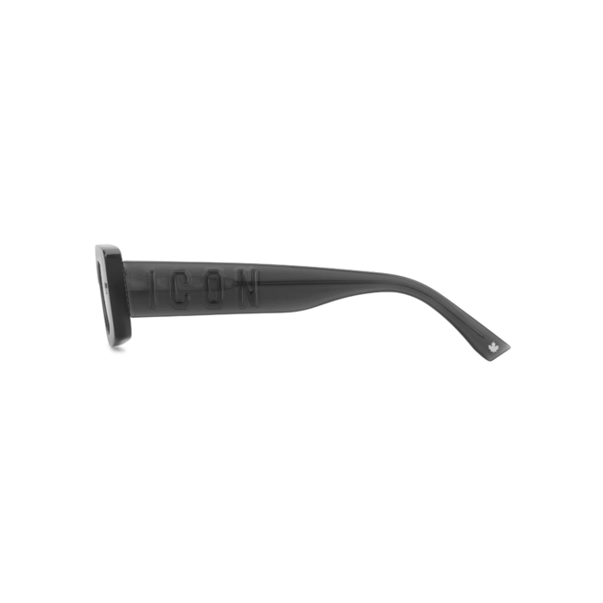 Óculos de Sol Dsquared2 ICON 0020/S KB7 52IR Acetato Cinza com lentes na cor Cinza 4