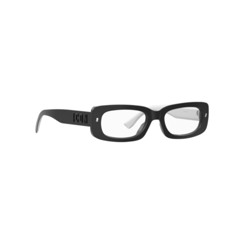Óculos de Grau Dsquared2 ICON 0022 807 5319 Acetato Preto e Branco