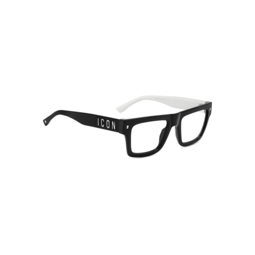 Óculos de Grau Dsquared2 ICON 0023 807 5319 Acetato Preto e Branco