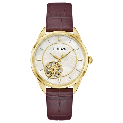 Relógio Bulova Classic Sutton Automático - 97L179N Dourado