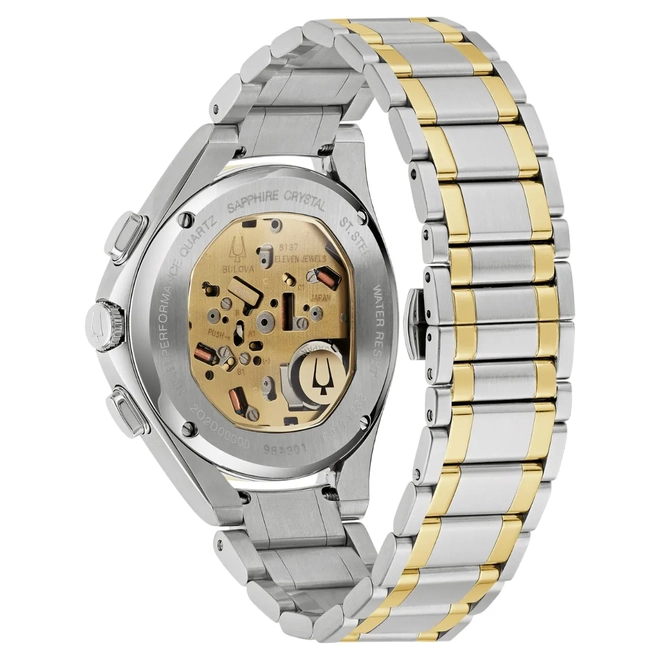 Relógio Bulova Curv Cronógrafo Masculino - 98A301 Dois Tons 3