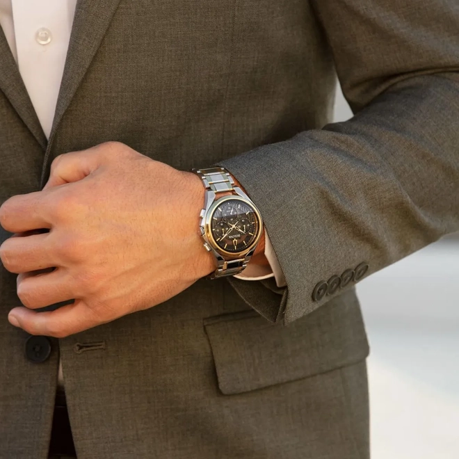 Relógio Bulova Curv Cronógrafo Masculino - 98A301 Dois Tons 2