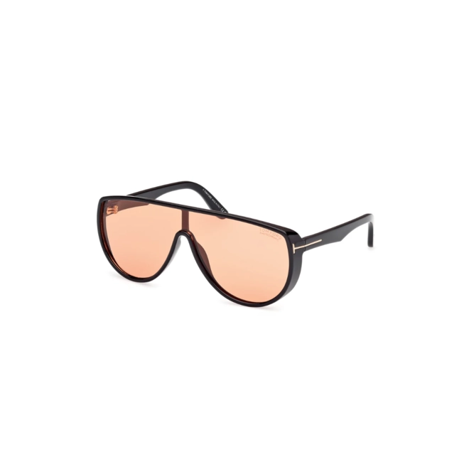 Óculos de Sol Tom Ford Achilles FT1182_0005E Acetato Preto com lentes na cor Fotocromático 1