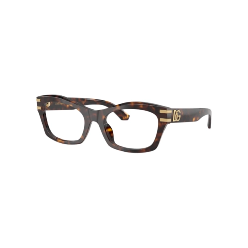 Óculos de Grau Dolce & Gabbana 0DG3420 502 54 Acetato Marrom Mesclado