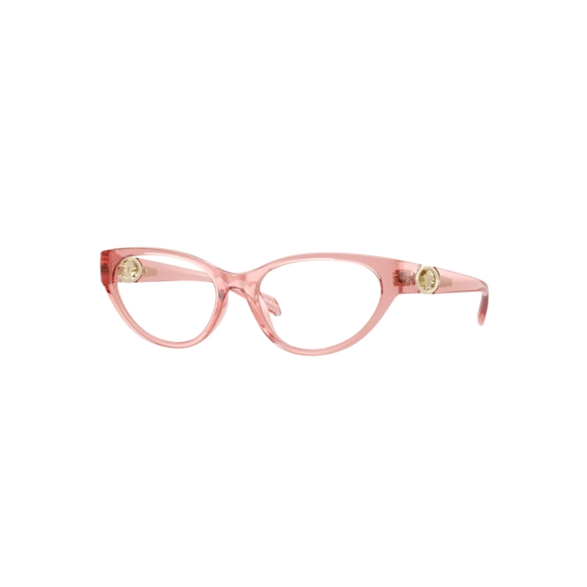 Óculos de Grau Versace 0VE3372U 5322 54 Acetato Rosa Transparente 1