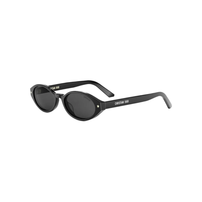 Óculos de Sol Christian Dior Diorpacific R1I CD40204I_5201A Acetato Preto com lentes na cor Cinza 1