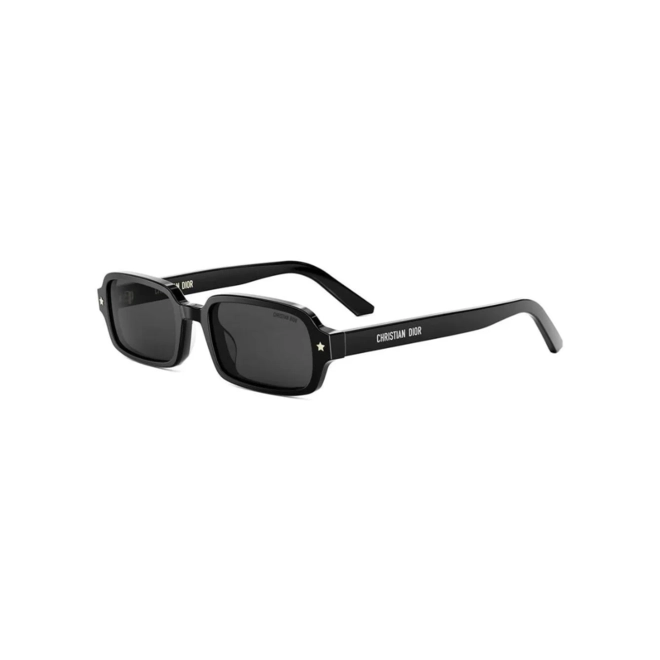 Óculos de Sol Christian Dior Diorpacific S3I CD40205I_5201A Acetato Preto com lentes na cor Cinza 1
