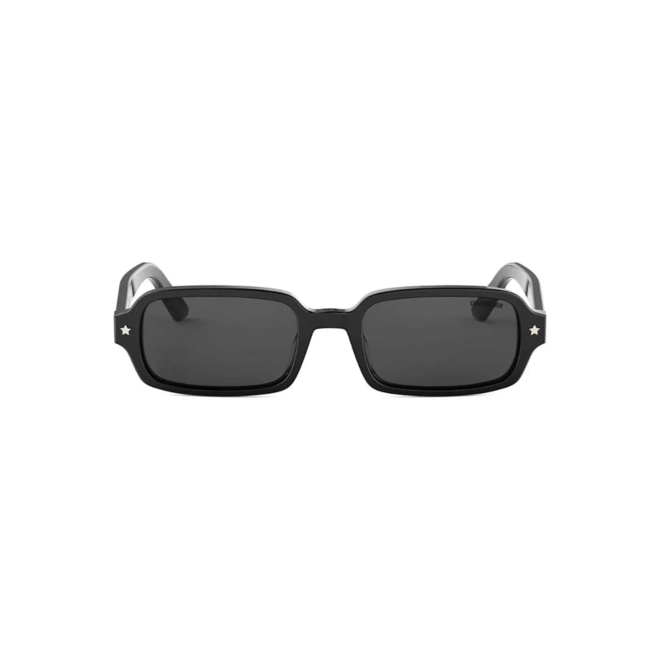 Óculos de Sol Christian Dior Diorpacific S3I CD40205I_5201A Acetato Preto com lentes na cor Cinza 2