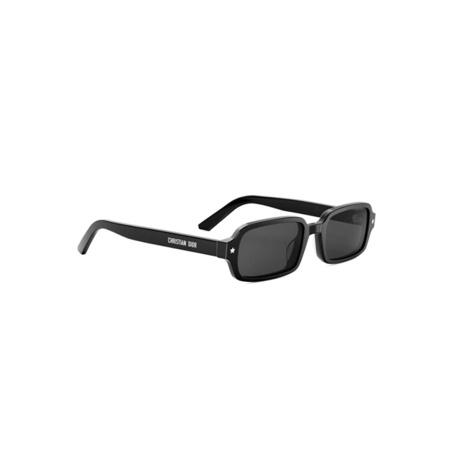 Óculos de Sol Christian Dior Diorpacific S3I CD40205I_5201A Acetato Preto com lentes na cor Cinza 3