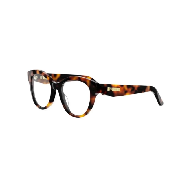 Óculos de Grau Christian Dior Cdioro B21 CD50129I_51056 Acetato Marrom Mesclado 1