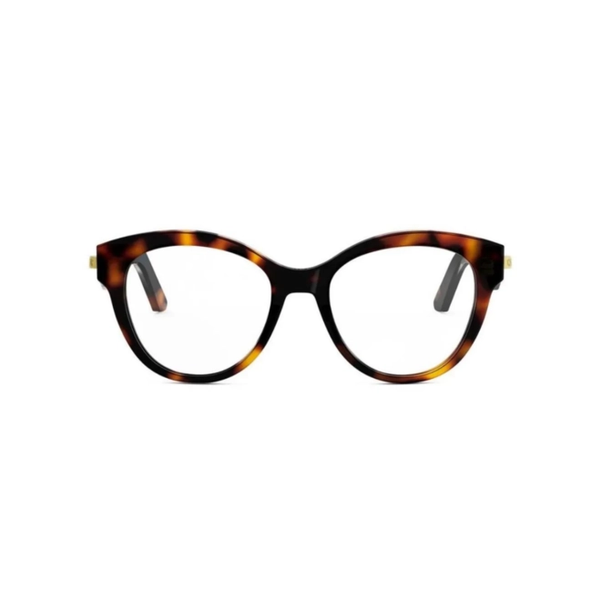 Óculos de Grau Christian Dior Cdioro B21 CD50129I_51056 Acetato Marrom Mesclado 2