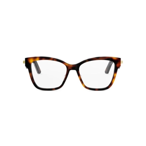 Óculos de Grau Christian Dior Cdioro S4I CD50130I_53056 Acetato Marrom Mesclado
