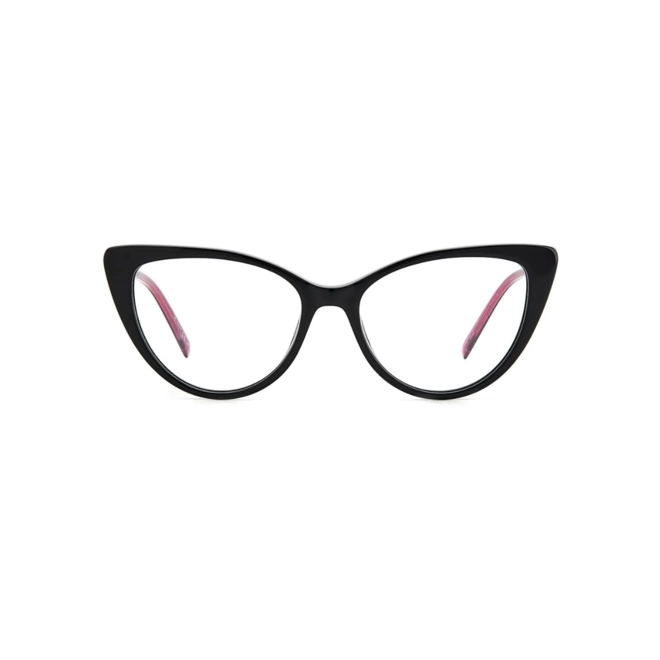 Óculos de Grau M Missoni MMI 0121 807 5316 R Acetato Preto 2