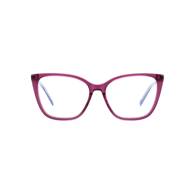 Óculos de Grau M Missoni MMI 0123 05L OT7 5415 R Acetato Roxo Transparente 2