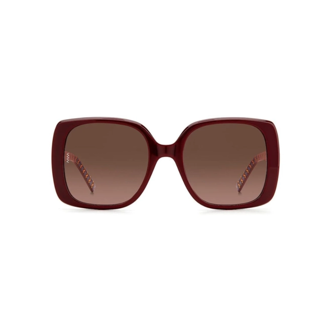 Óculos de Sol M Missoni MMI 0113/S 05L LHF 54HA S Acetato Bordô com lentes na cor Marrom Degradê 2