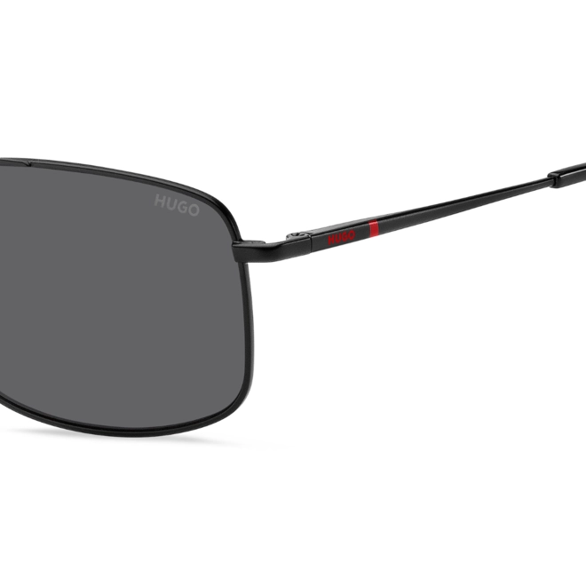 Óculos de Sol Hugo Boss HG 1287/S OIT 59IR S Metal Preto com lentes na cor Cinza 4