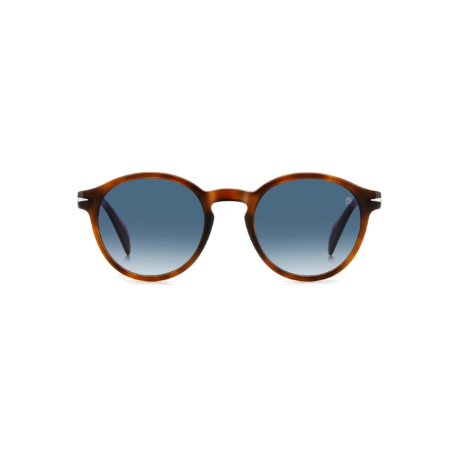 Óculos de Sol David Beckham DB 1178/S WR9 5008 S Acetato Marrom Mesclado com lentes na cor Azul 2
