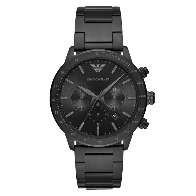 Relógio Emporio Armani Mario Cronógrafo - AR11242 P1PX Preto 1