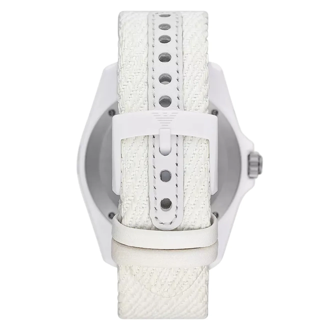 Relógio Emporio Armani R-EA "Save the Earth” - AR11394 B1BX Branco 4