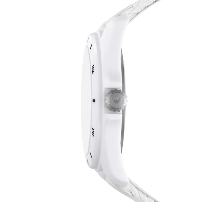 Relógio Emporio Armani R-EA "Save the Earth” - AR11394 B1BX Branco 3