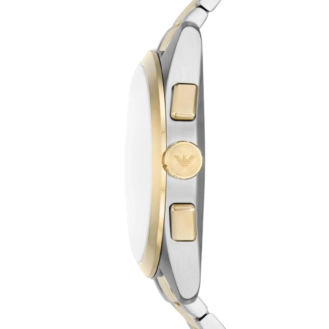 Relógio Emporio Armani Claudio Cronógrafo - AR11605B1 C1SK Dois Tons 3