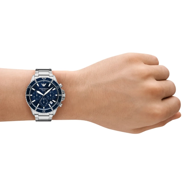 Relógio Emporio Armani Solar - AR11681B1 D1SX - Relógio Emporio