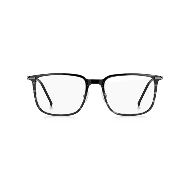 Óculos de Grau Hugo BOSS 1484 VQ7 5619 Acetato Preto Mesclado 2