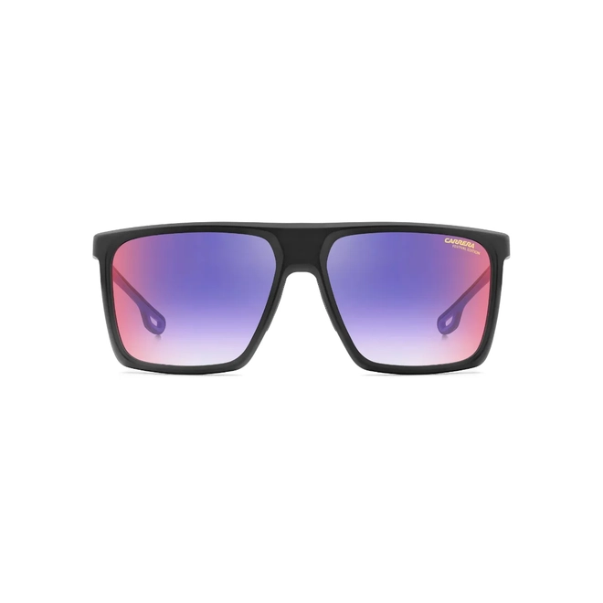 Óculos de Sol CARRERA 4019/S 807 58YB S Poliamida Preto com lentes na cor Azul e Vermelho Degradê 2