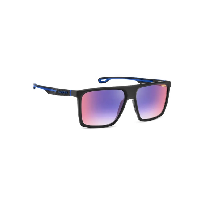 Óculos de Sol CARRERA 4019/S 807 58YB S Poliamida Preto com lentes na cor Azul e Vermelho Degradê 3