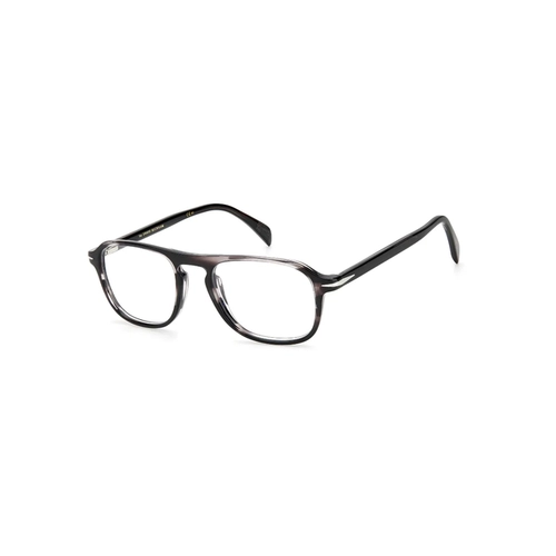 Óculos de Grau David Beckham DB 1053 2W8 5019 Acetato Cinza Mesclado