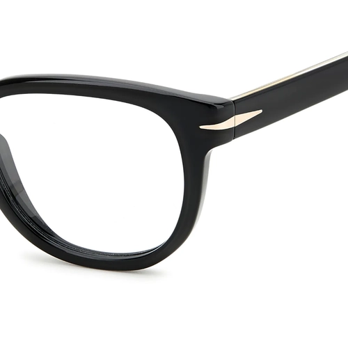 Óculos de Grau David Beckham DB 7097 807 5020 Acetato Preto