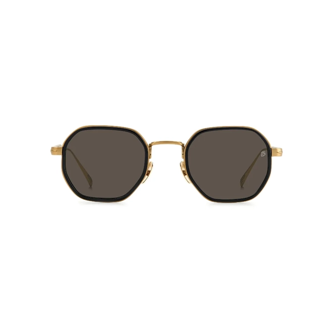 Óculos de Sol David Beckham DB 1097/S 0NZ 49IR Metal Dourado com lentes na cor Cinza 2