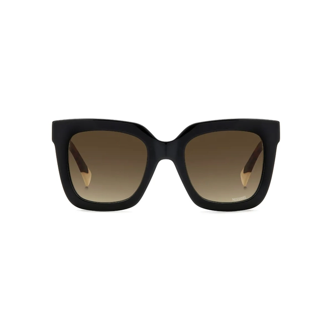 Óculos de Sol Missoni MIS 0126/S 807 52HA Acetato Preto e Marrom Mesclado com lentes na cor Marrom Degradê 2