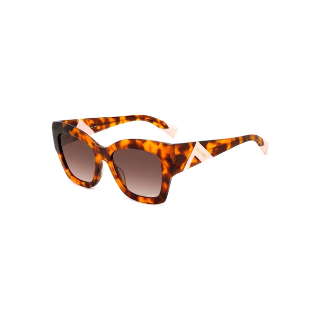 Óculos de Sol Missoni MIS 0154/S C9B 53HA Acetato Marrom Mesclado com lentes na cor Marrom Degradê 1