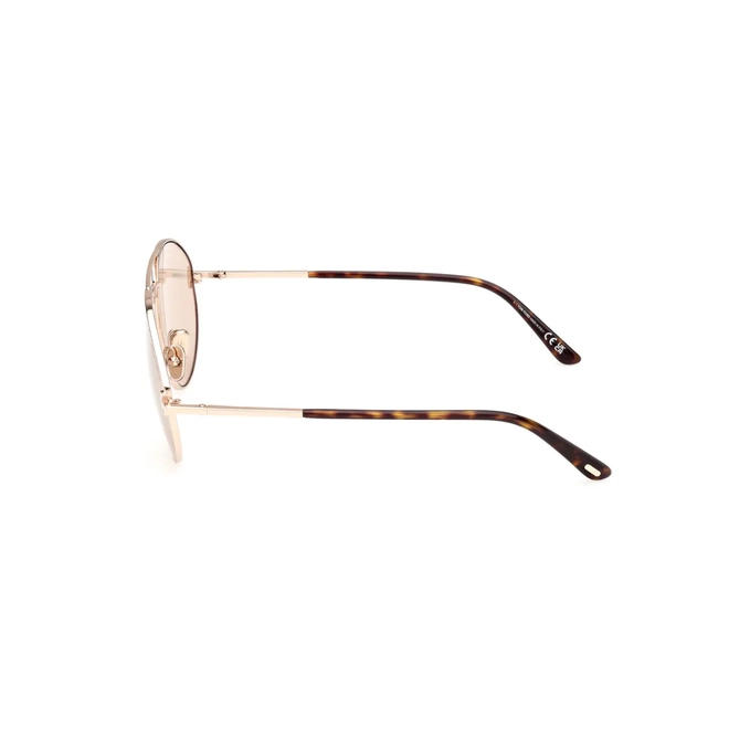 Óculos de Sol Tom Ford FT1095_6028E Metal Rose com lentes na cor Castanho Fotocromático 3