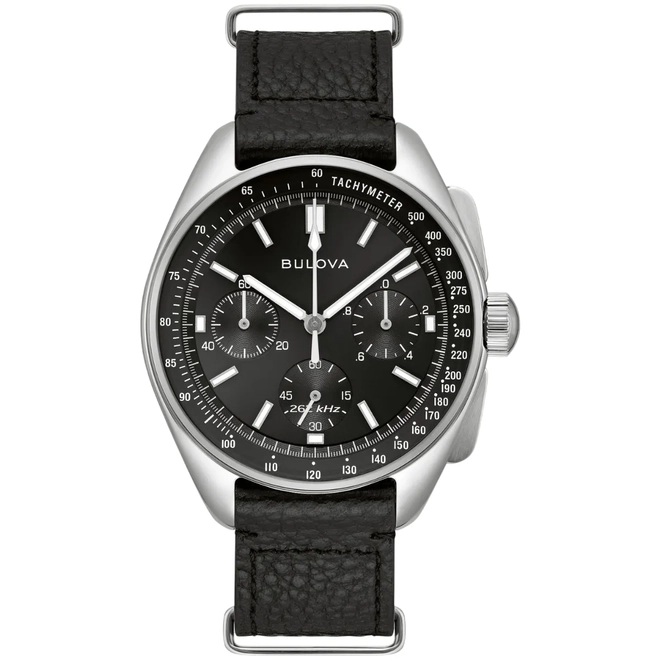 Relógio Bulova Archive Series Lunar Pilot Cronógrafo - 96K111N Preto 4