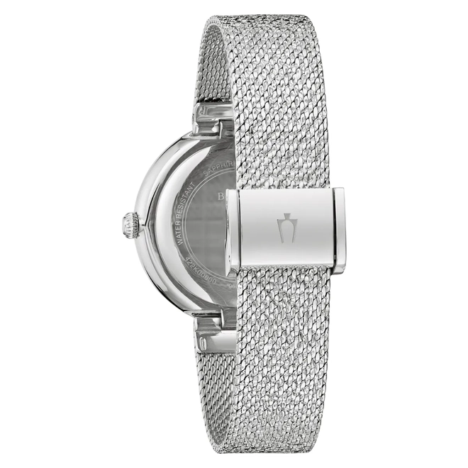 Relógio Bulova Crystal Feminino - 96L329N Prata 4
