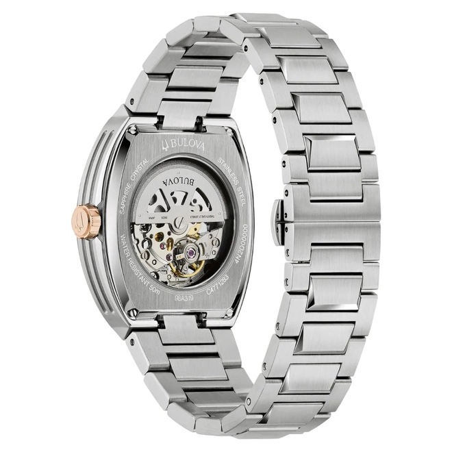 Relógio Bulova Maquina Automático - 98A319N Azul 4