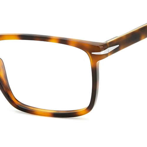 Óculos de Grau David Beckham DB 1020 086 5617 Acetato Marrom Mesclado