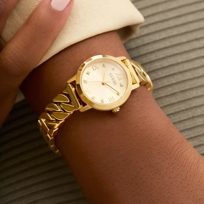 Relógio Guess Feminino - GW0867L2 Dourado 2